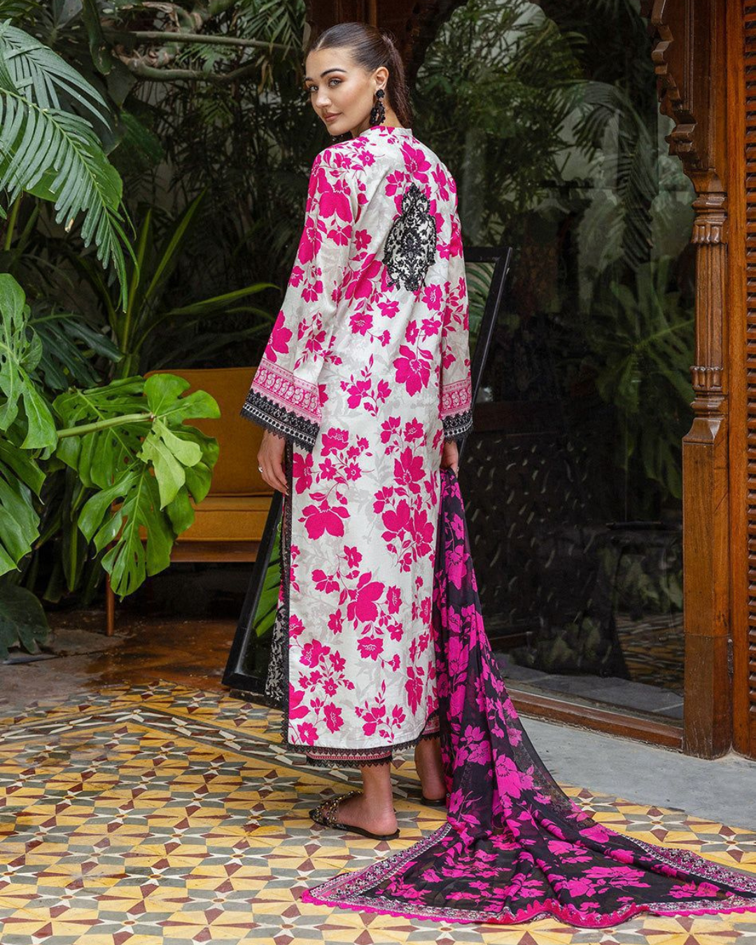 Exclusive Soft Crepe Floral Co-Ord Set for Women | Daily Wear Monopoly Design