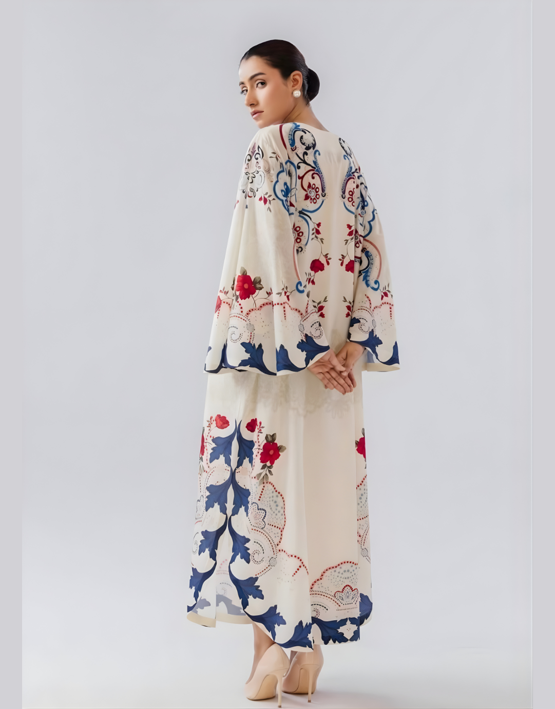 Premium Cotton Long Kaftan Gown for Women | One Piece Printed Daily Wear Kaftan (M–6XL)