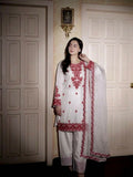 Rayon Cotton Embroidered Farshi Suit Set With GMY Silk Dupatta | Fully Stitched 3 Piece Ethnic Wear Outfit | Designer Thread Work Suit
