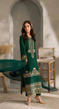 Abrish Inspired Semi Occasion 3 Piece Suit Set For Women | Soft Cotton Blend Kurti Crepe Pant Chiffon Dupatta Coord Set | Plus Size Designer Ethnic Outfit