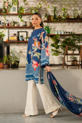 Printed 3 Piece Suit Set For Women | Soft Cotton Blend Top Crepe Pant Wow Cotton Dupatta Coord Set | Plus Size Designer Outfit