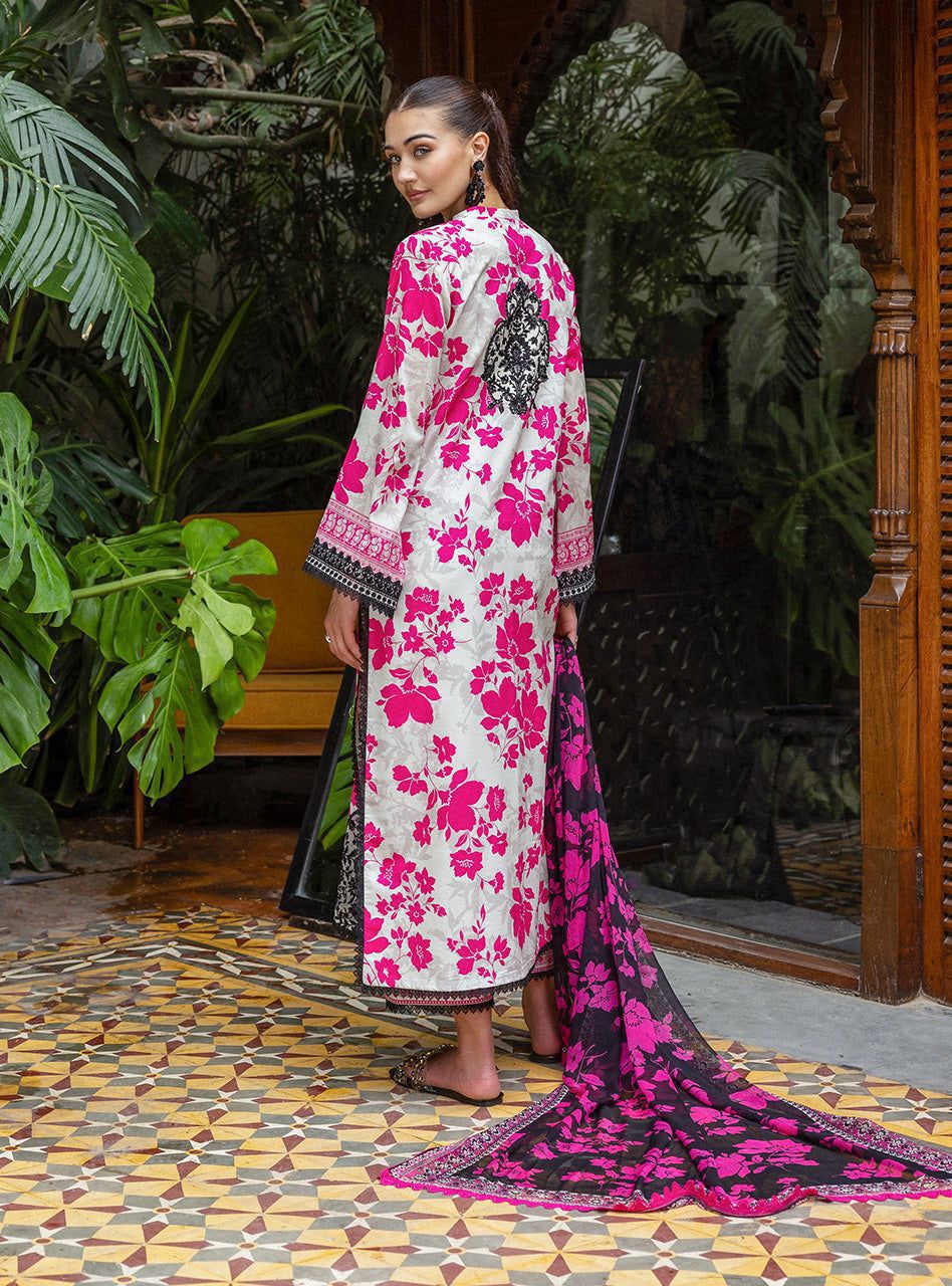 New Arrival Limited Edition International Z Chottani Printed Crepe 3 Piece Suit Set For Women | Soft Crepe Kurti Pant Dupatta Coord Set | Plus Size Ethnic Daily Wear Outfit