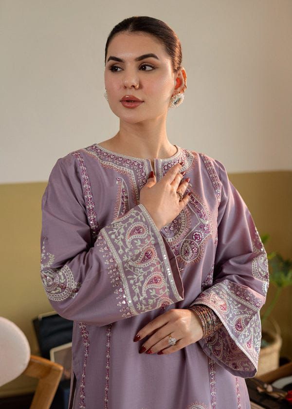 Luxury Korean Crepe Farshi Coord Set For Women | Heavy Embroidered Designer Holiday Wear Outfit | Boutique Style Premium Coords