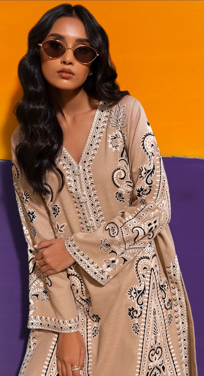 Designer Slub Cotton Coord Set For Women | Premium Cotton Top Pant Coords | Plus Size Casual Luxury Outfit