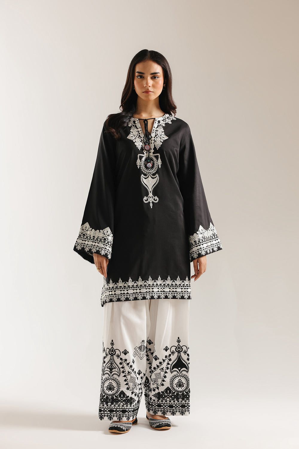Soft Crepe Coord Set For Women | Designer 2 Piece Top Pant Coords | Premium Casual & Plus Size Fashion Wear