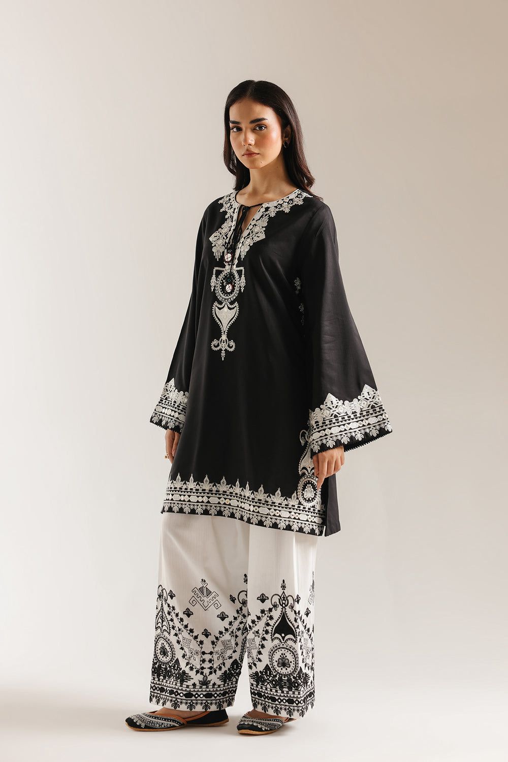 Soft Crepe Coord Set For Women | Designer 2 Piece Top Pant Coords | Premium Casual & Plus Size Fashion Wear