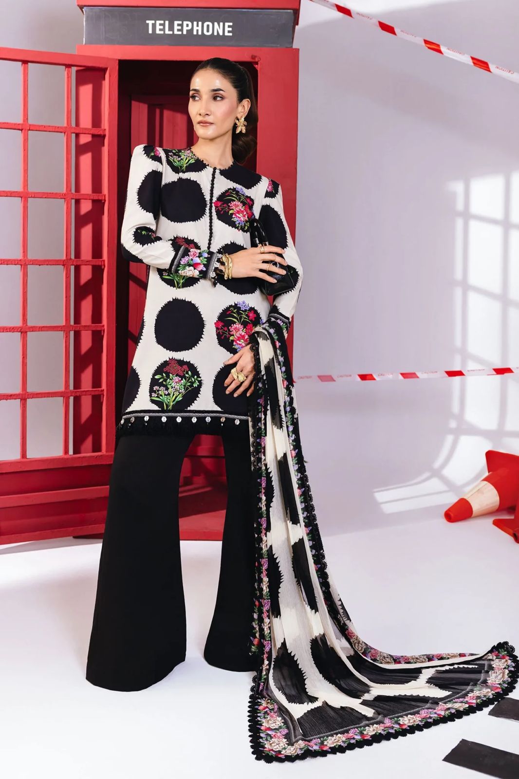 Premium Soft Crepe 3-Piece Co-Ord Set with Dupatta | Daily Wear Designer Set