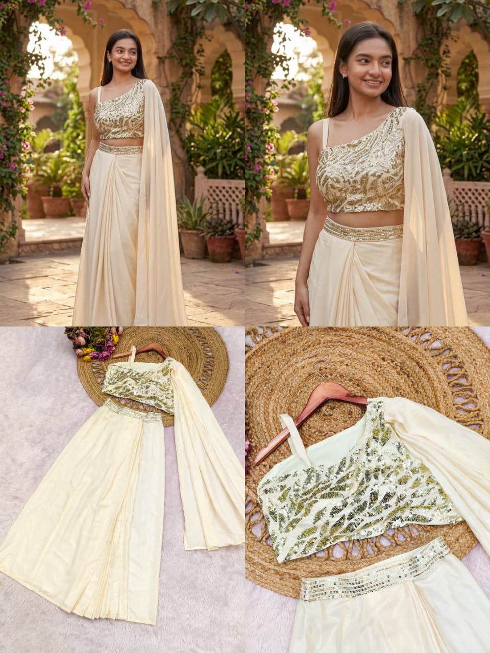 Royal Elegance Dhoti Style Saree