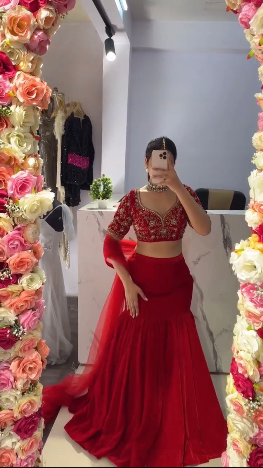 Wedding Wear Ready-to-Wear Lehenga Saree