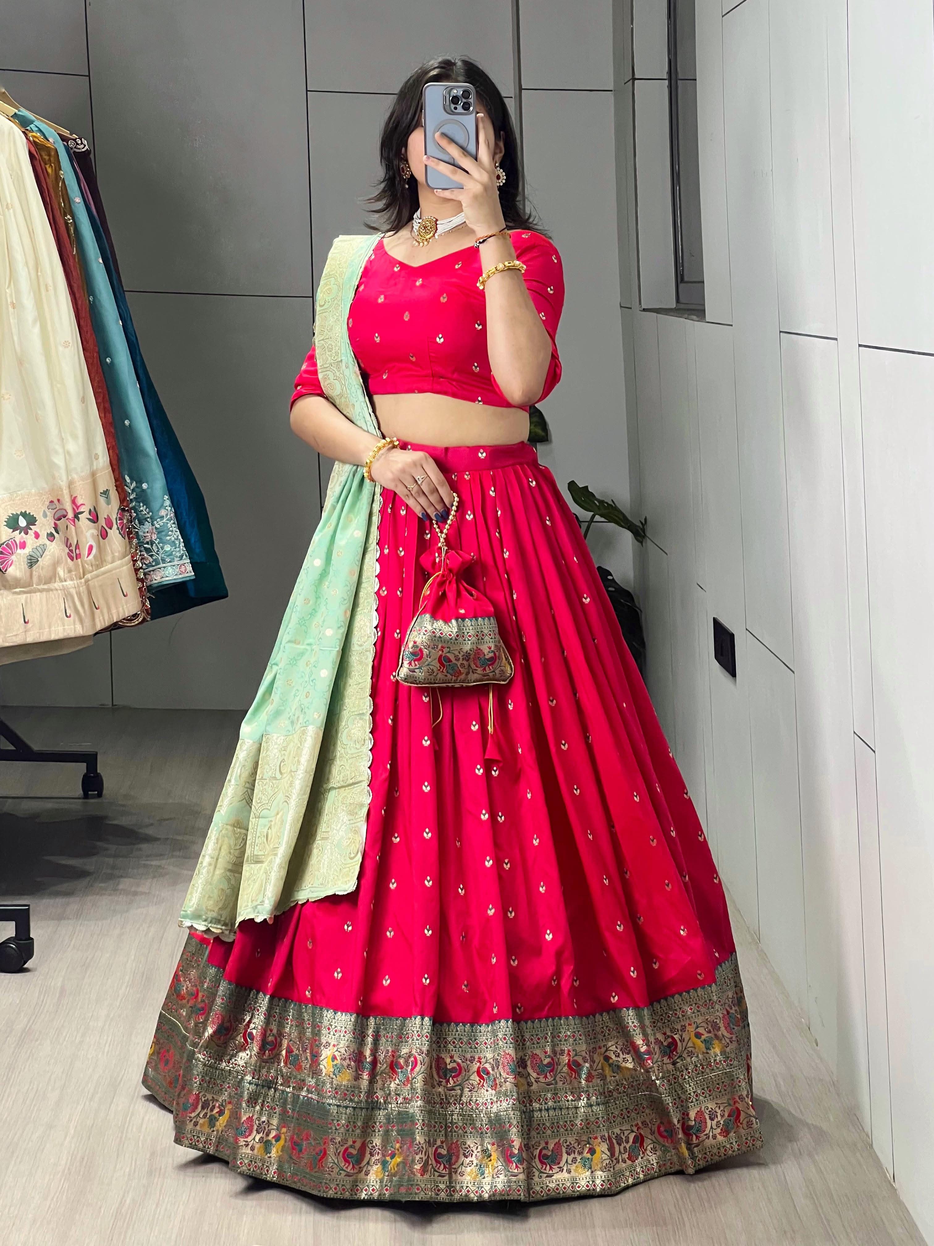 Rajwada Paithani Lehenga
