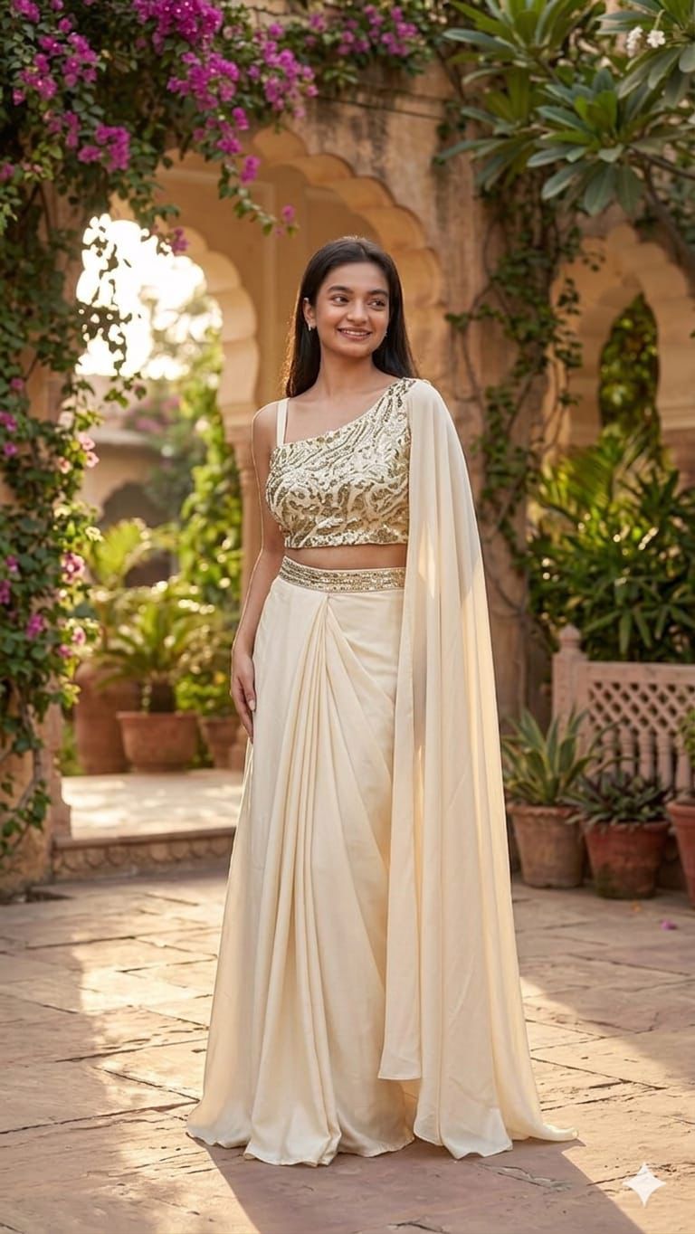 Royal Elegance Dhoti Style Saree