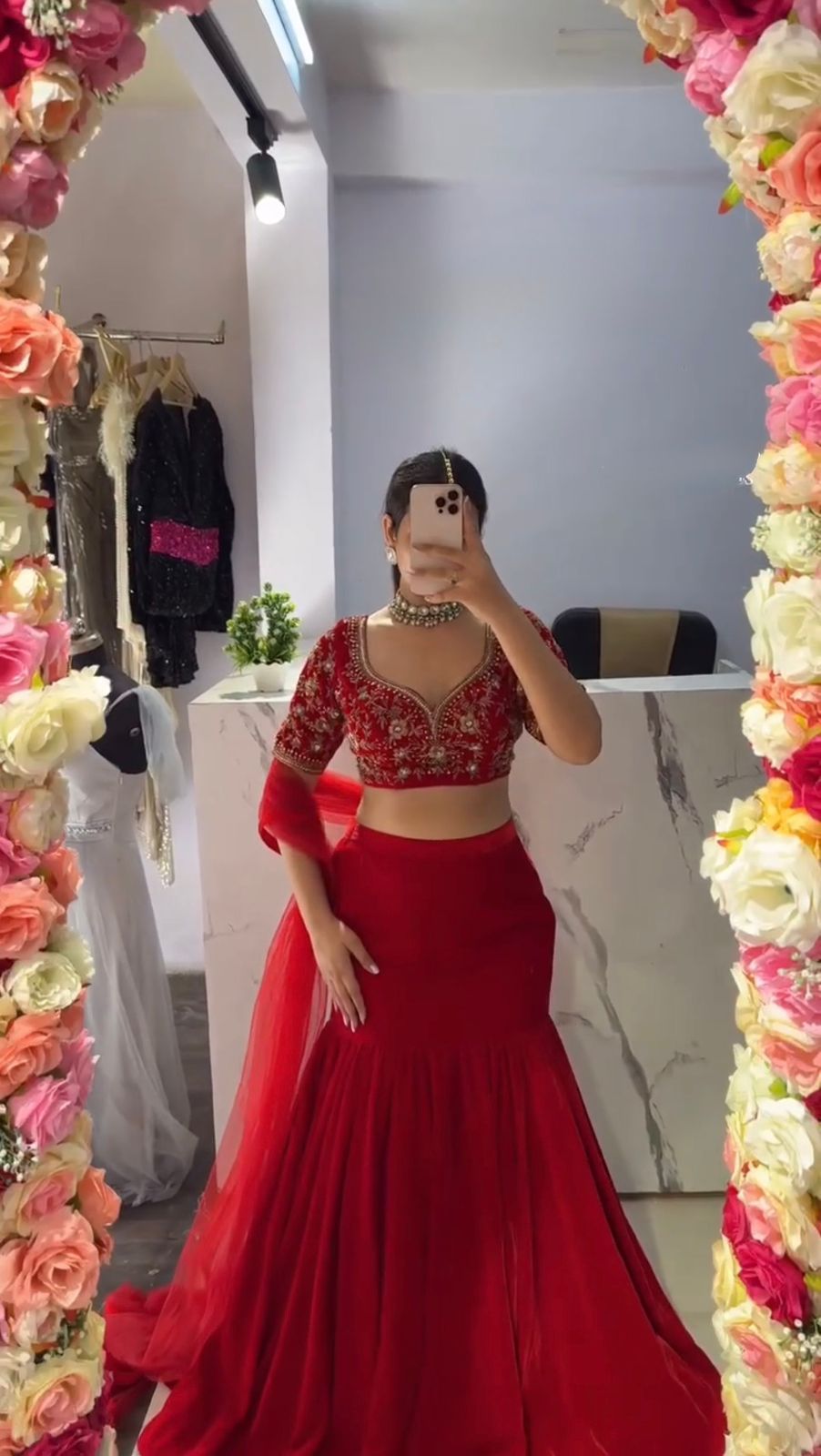 Wedding Wear Ready-to-Wear Lehenga Saree