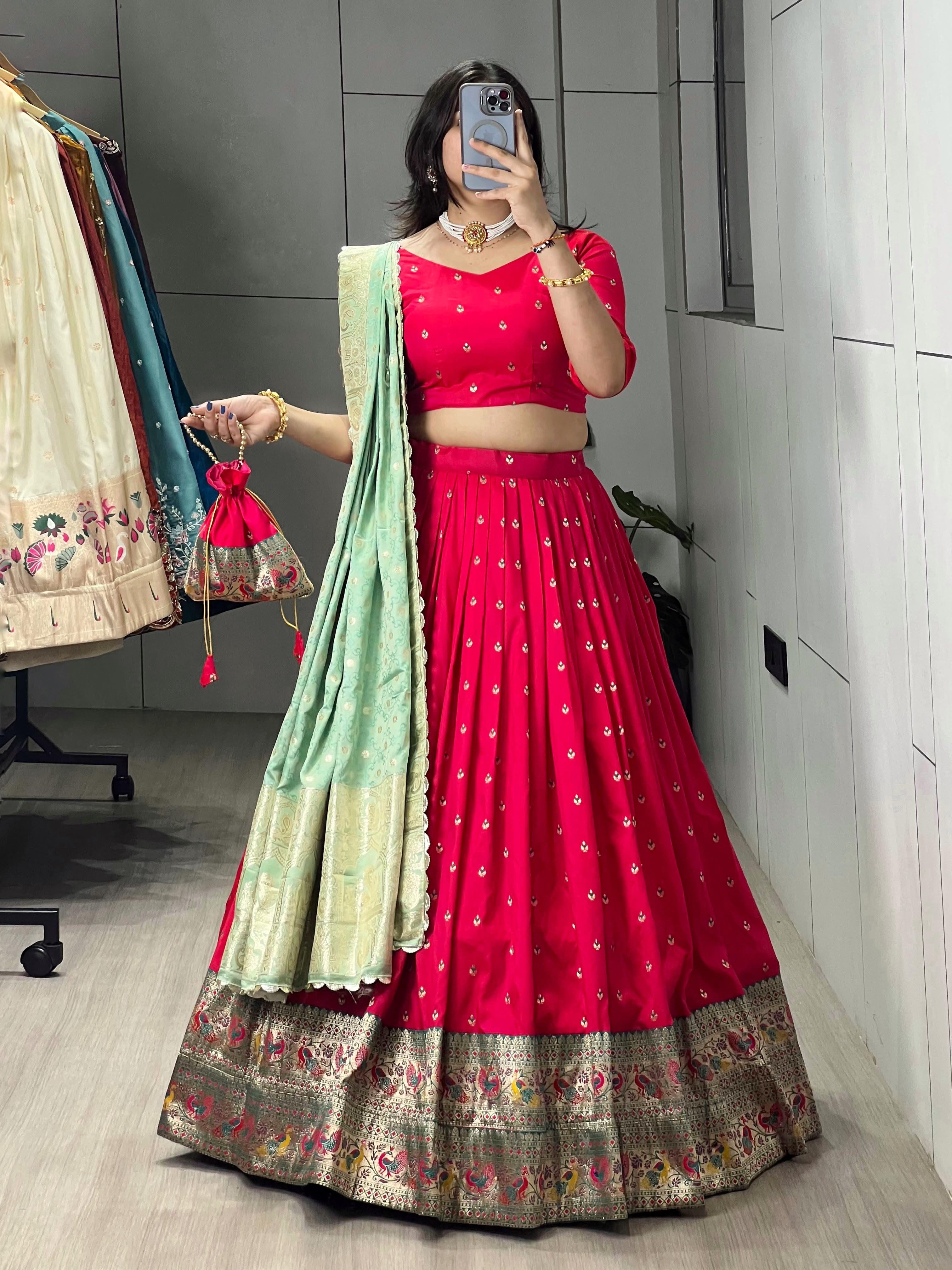Rajwada Paithani Lehenga