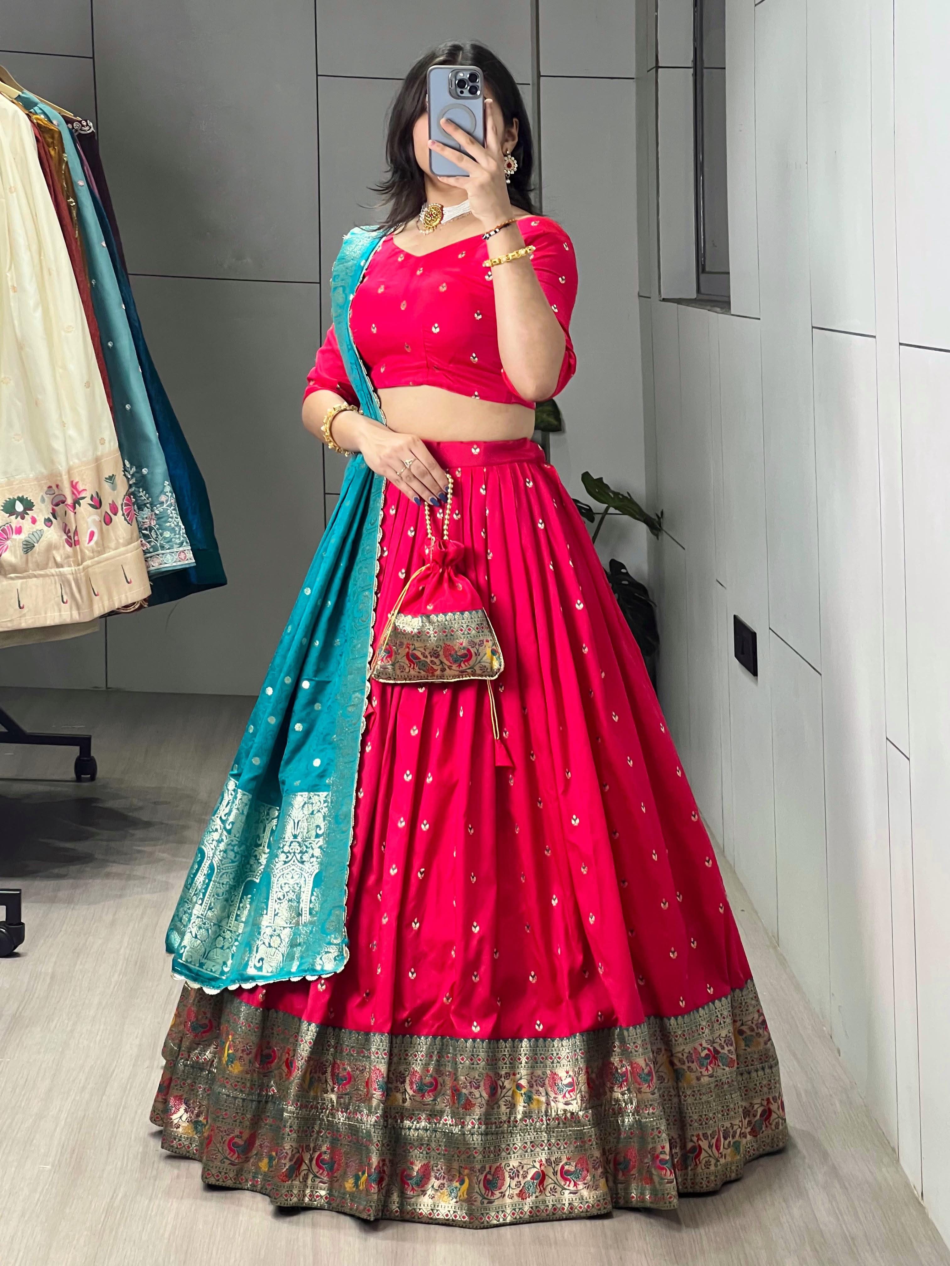 Rajwada Paithani Lehenga