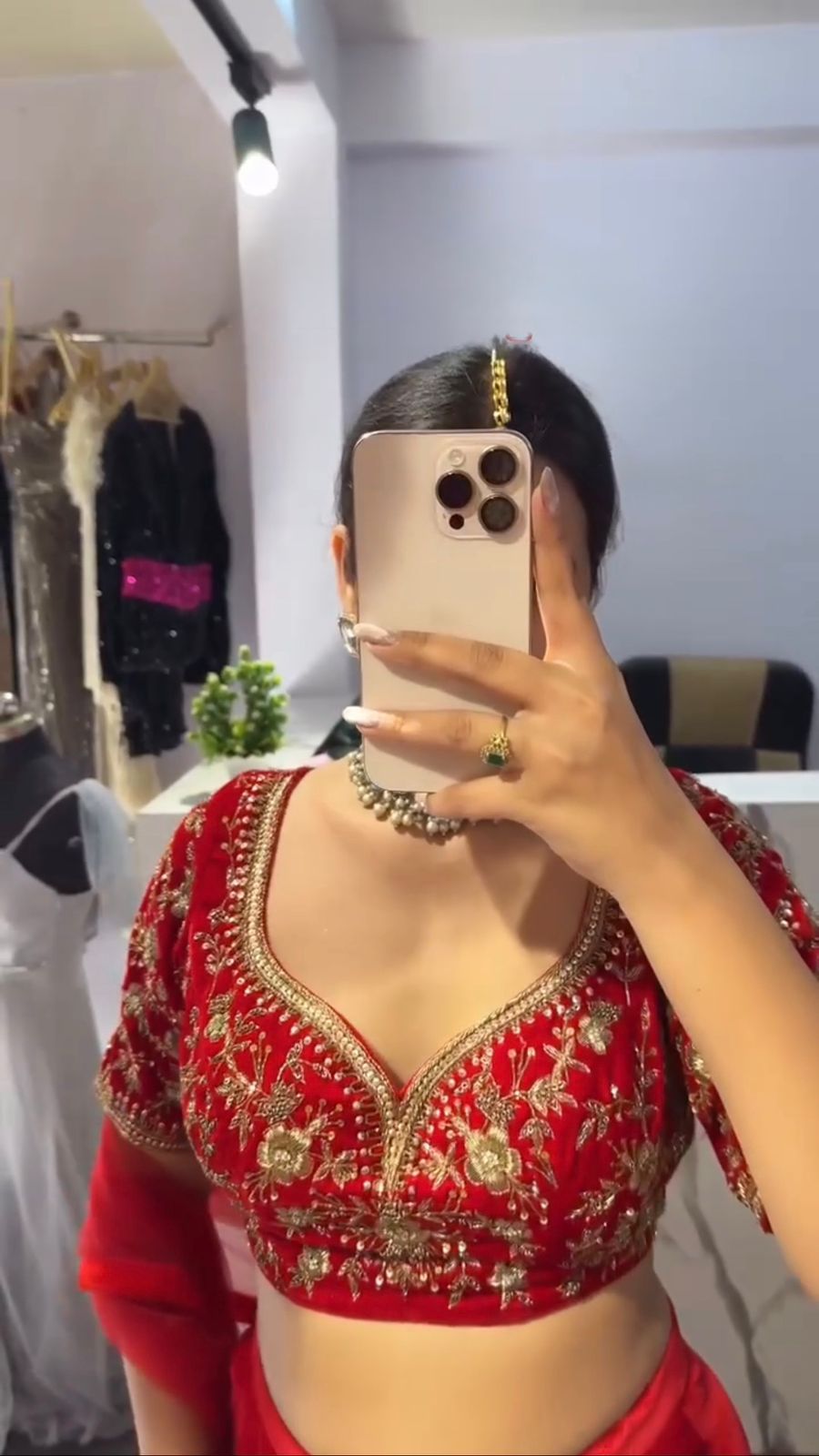 Wedding Wear Ready-to-Wear Lehenga Saree